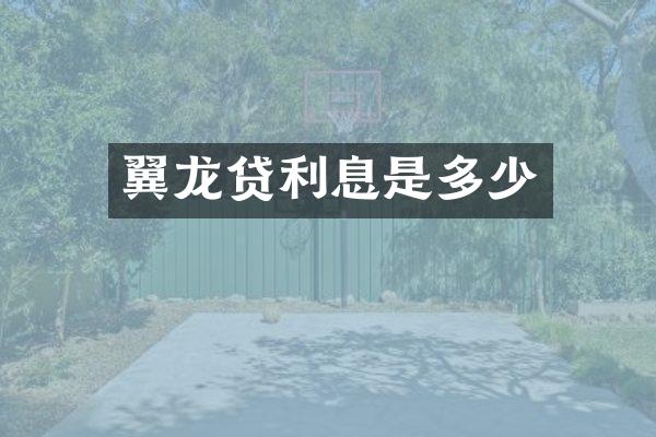 利息是多少