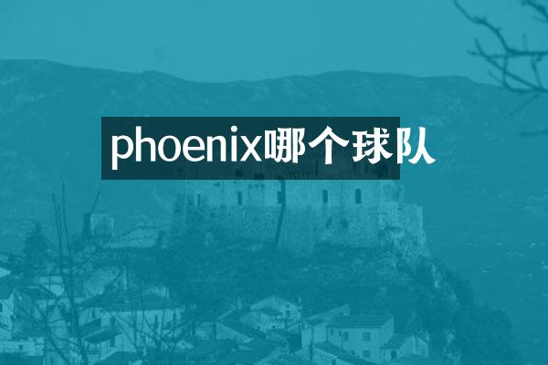 phoenix哪个球队