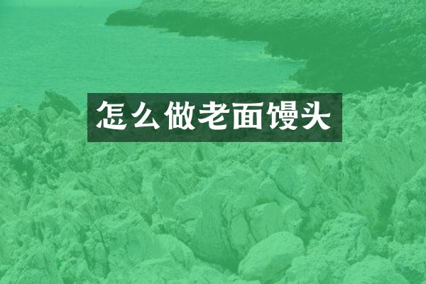 怎么做老面馒头