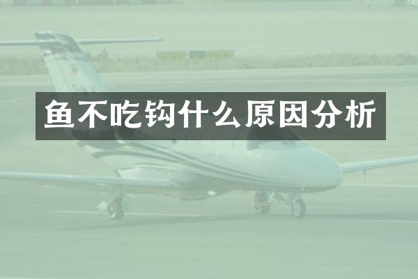 鱼不吃钩什么原因分析