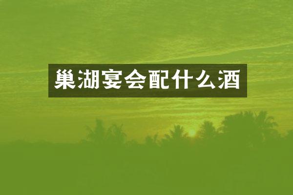 巢湖宴会酒