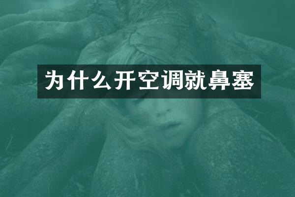 为什么开空调就鼻塞