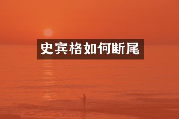史宾格如何断尾