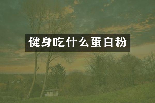健身吃什么蛋