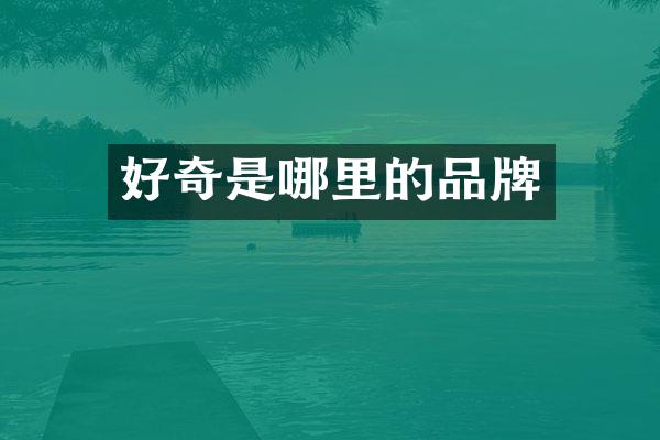 好奇是哪里的品牌
