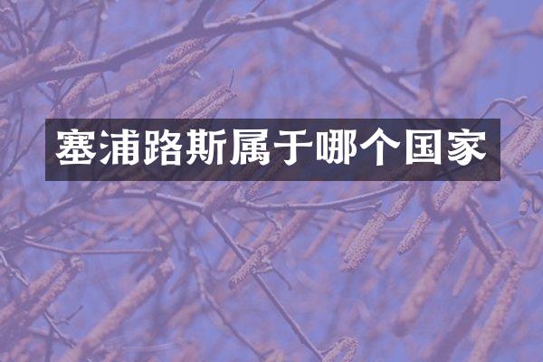 塞浦路斯属于哪个国家