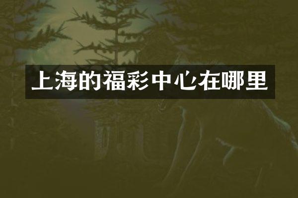 上海的中心在哪里