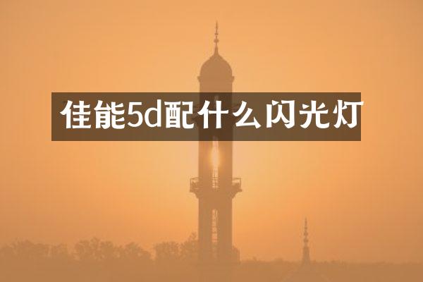 佳能5d配什么闪光灯