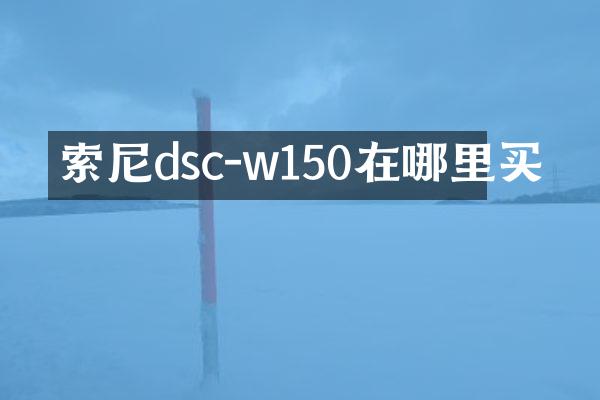 dsc-w150在哪里买
