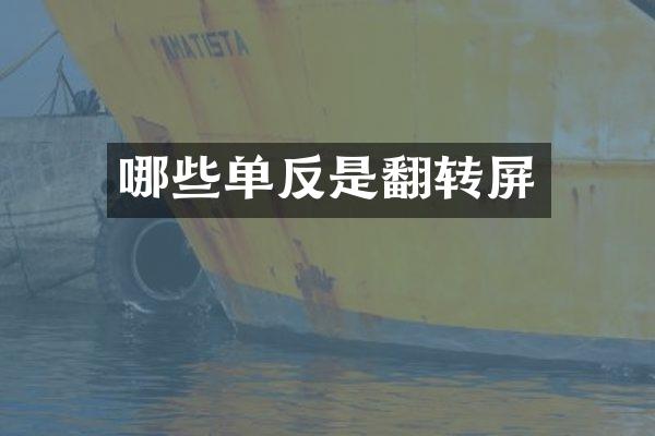 哪些单反是翻转屏