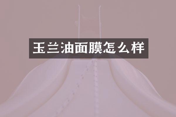玉兰油面膜怎么样