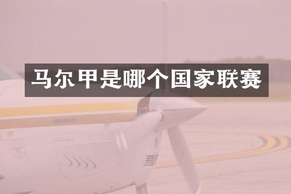 马尔甲是哪个国家联赛