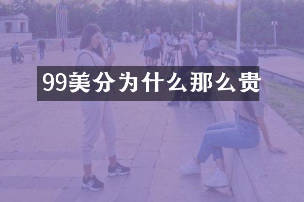 99美分为什么那么贵
