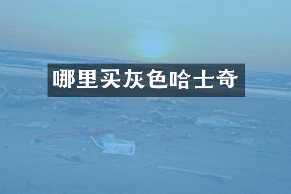 哪里买灰色哈士奇