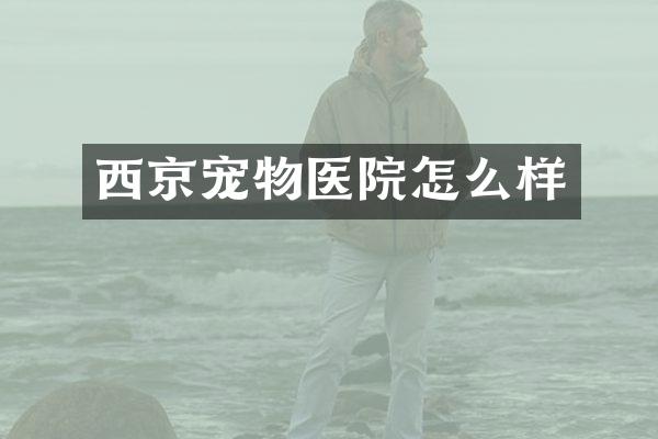 西京宠物医院怎么样