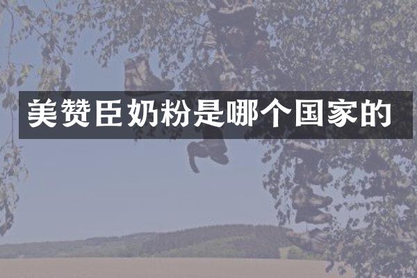 美赞臣奶粉是哪个国家的