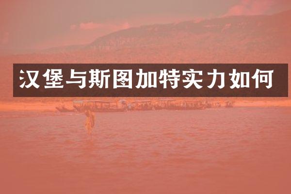 汉堡与斯图加特实力如何