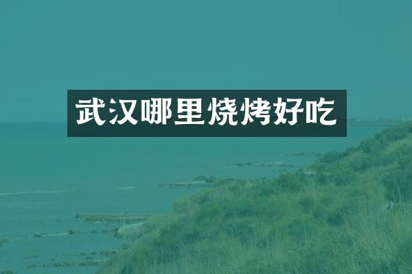 武汉哪里烧烤好吃