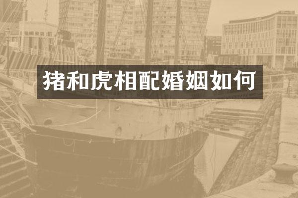 猪和虎相配婚姻如何