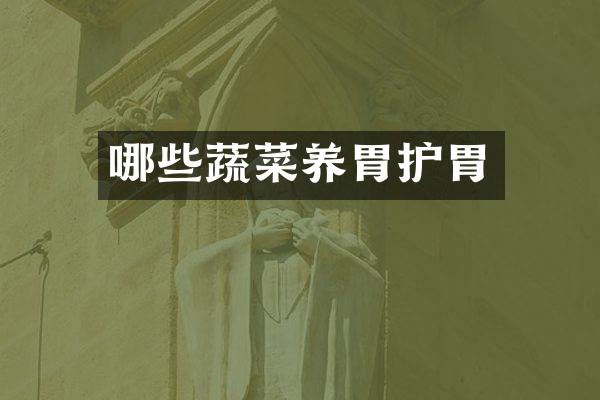 哪些蔬菜养胃护胃