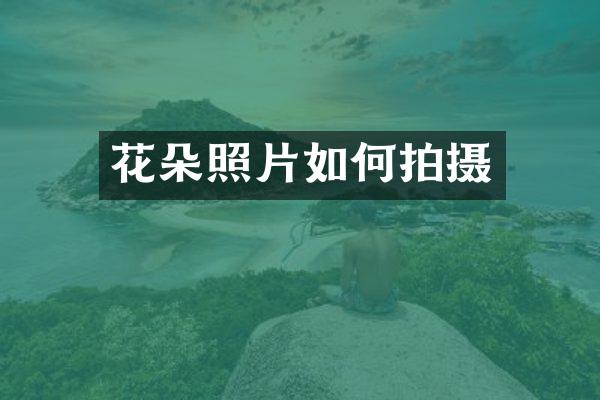 花朵照片如何拍摄