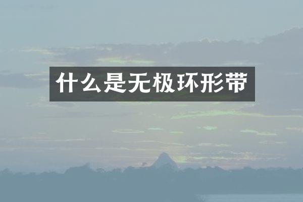 什么是无极环形带