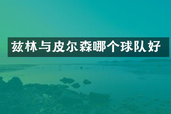 兹林与皮尔森哪个球队好
