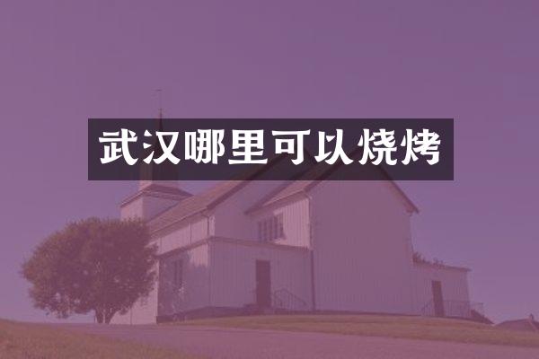 武汉哪里可以烧烤