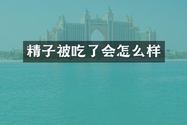 精子被吃了会怎么样
