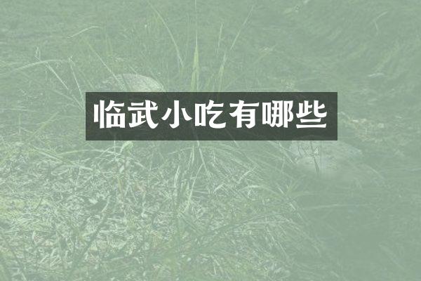临武小吃有哪些
