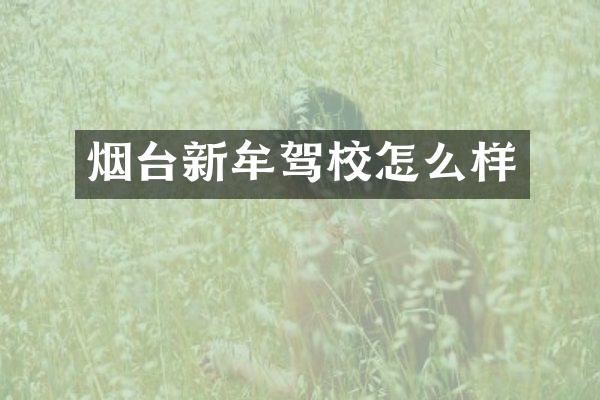 烟台新牟驾校怎么样