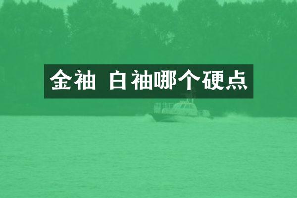 金袖 白袖哪个硬点