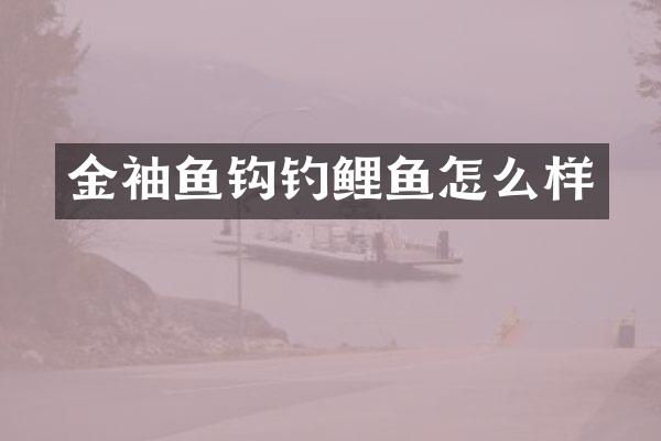 金袖鱼钩钓鲤鱼怎么样