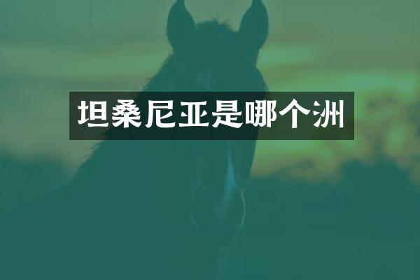 坦桑尼亚是哪个洲