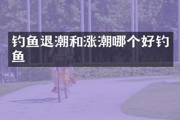 钓鱼退潮和涨潮哪个好钓鱼