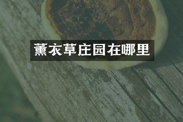 薰衣草庄园在哪里