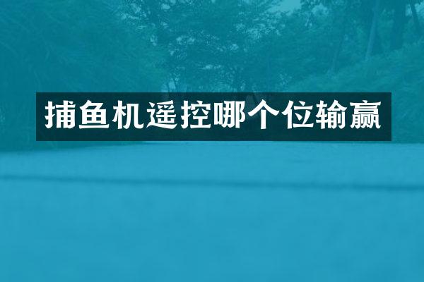 遥控哪个位输赢