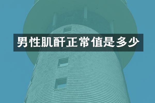 男性肌酐正常值是多少