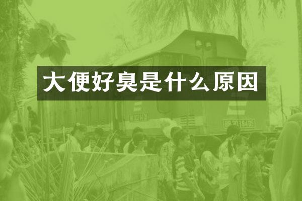 大便好臭是什么原因