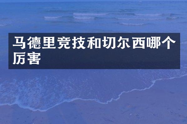 马德里竞技和切尔西哪个厉害