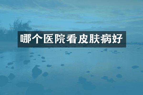 哪个医院看皮肤病好