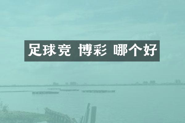 足球竞  哪个好