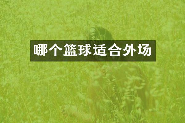 哪个篮球适合外场