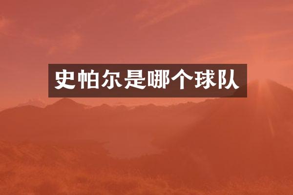 史帕尔是哪个球队