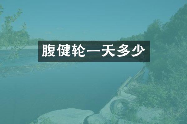 腹健轮一天多少