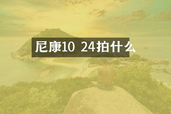 尼康10 24拍什么