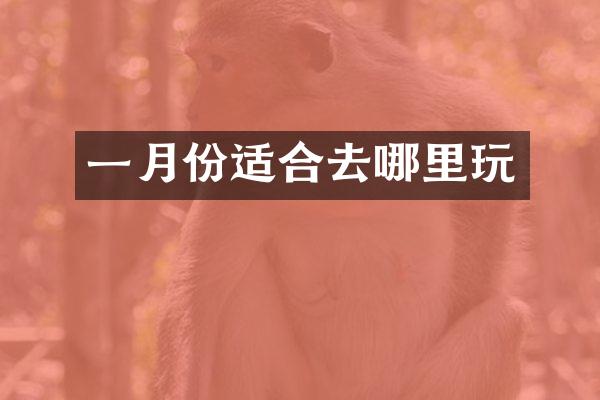 一月份适合去哪里玩