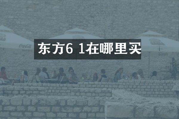 东方6 1在哪里买