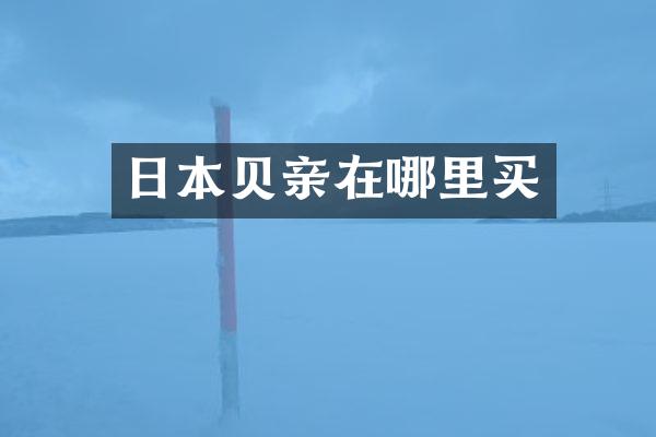 日本贝亲在哪里买