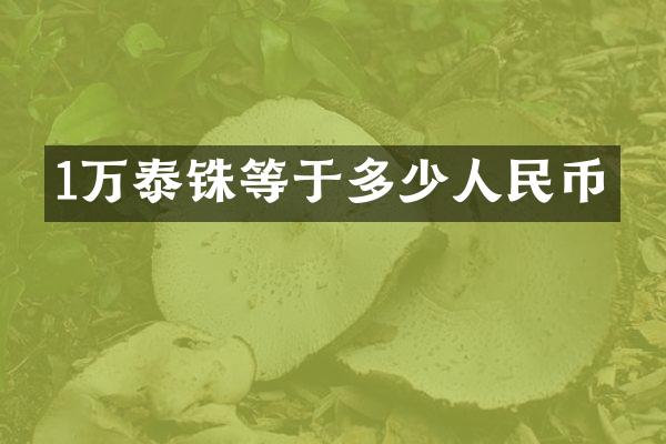 1万泰铢等于多少人民币